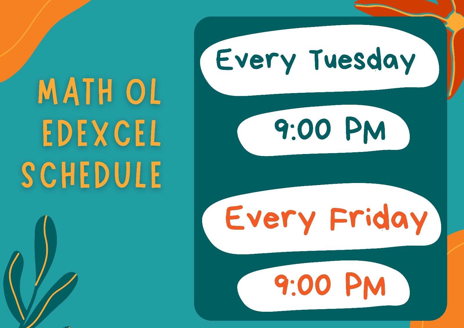 Math OL Edexcel Course